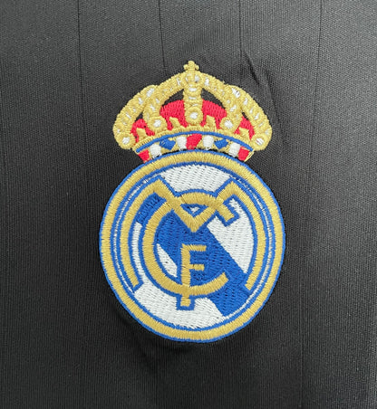 Maillot Rétro Homme Manches Longues Real Madrid Noir - 2006/07