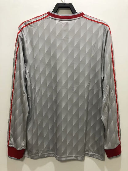 Camiseta Retro de Manga Larga del Liverpool para Hombre - 1989/91