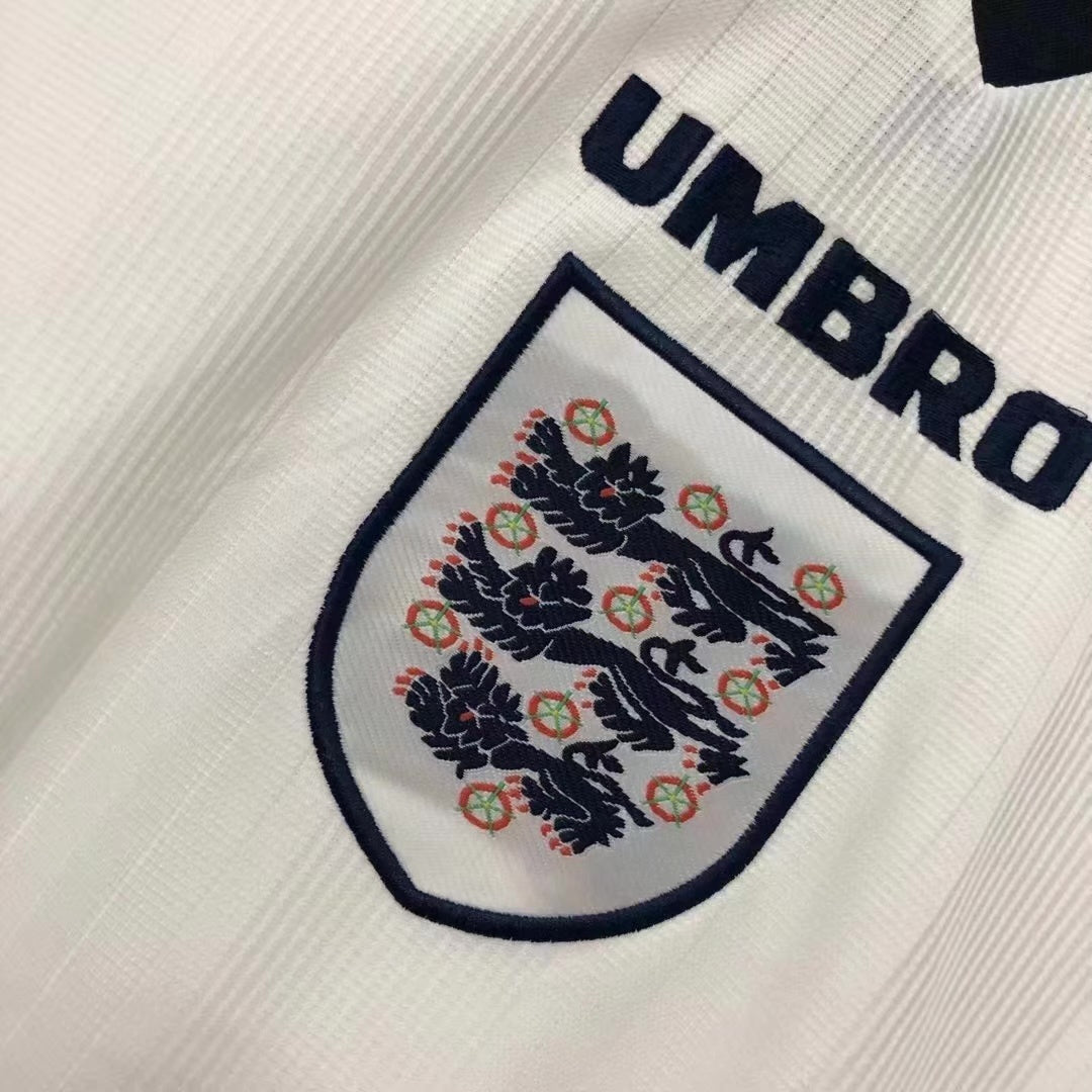 Maillot Rétro Homme Équipe Nationale d'Angleterre - 1996