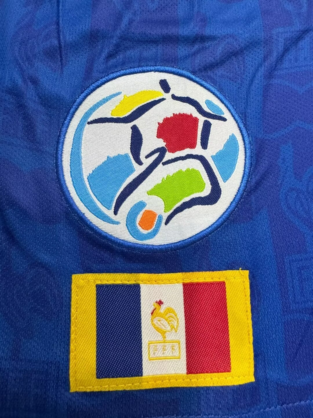 Jersey Retro Hombre Selección Nacional de Francia Local - 1996