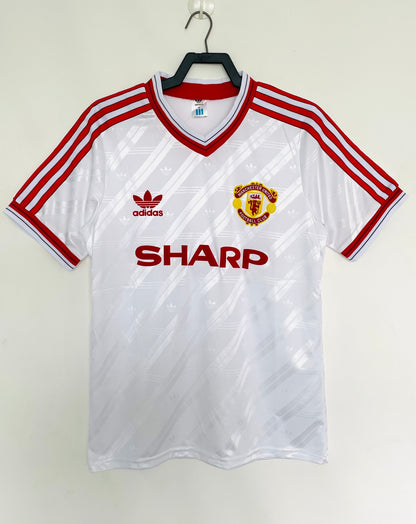 Maillot Rétro Homme Manchester United Extérieur - 1986/88