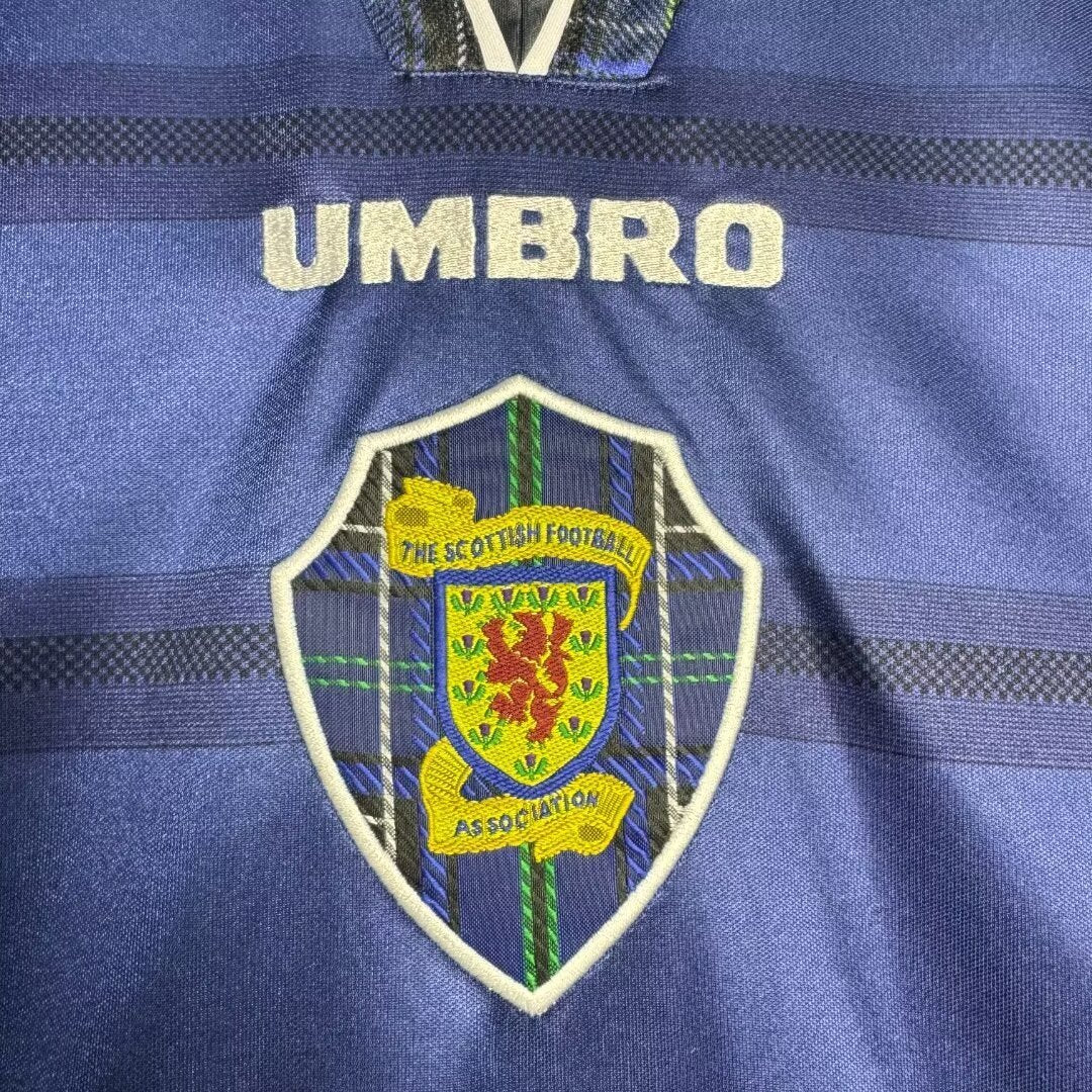 Camiseta Retro de la Selección Nacional de Escocia (Visitante) para Hombre - 1988/2000