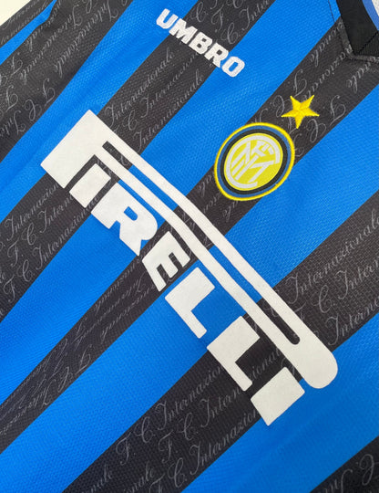 Maillot Rétro Homme Manches Longues Inter Milan - Saison 1997/98