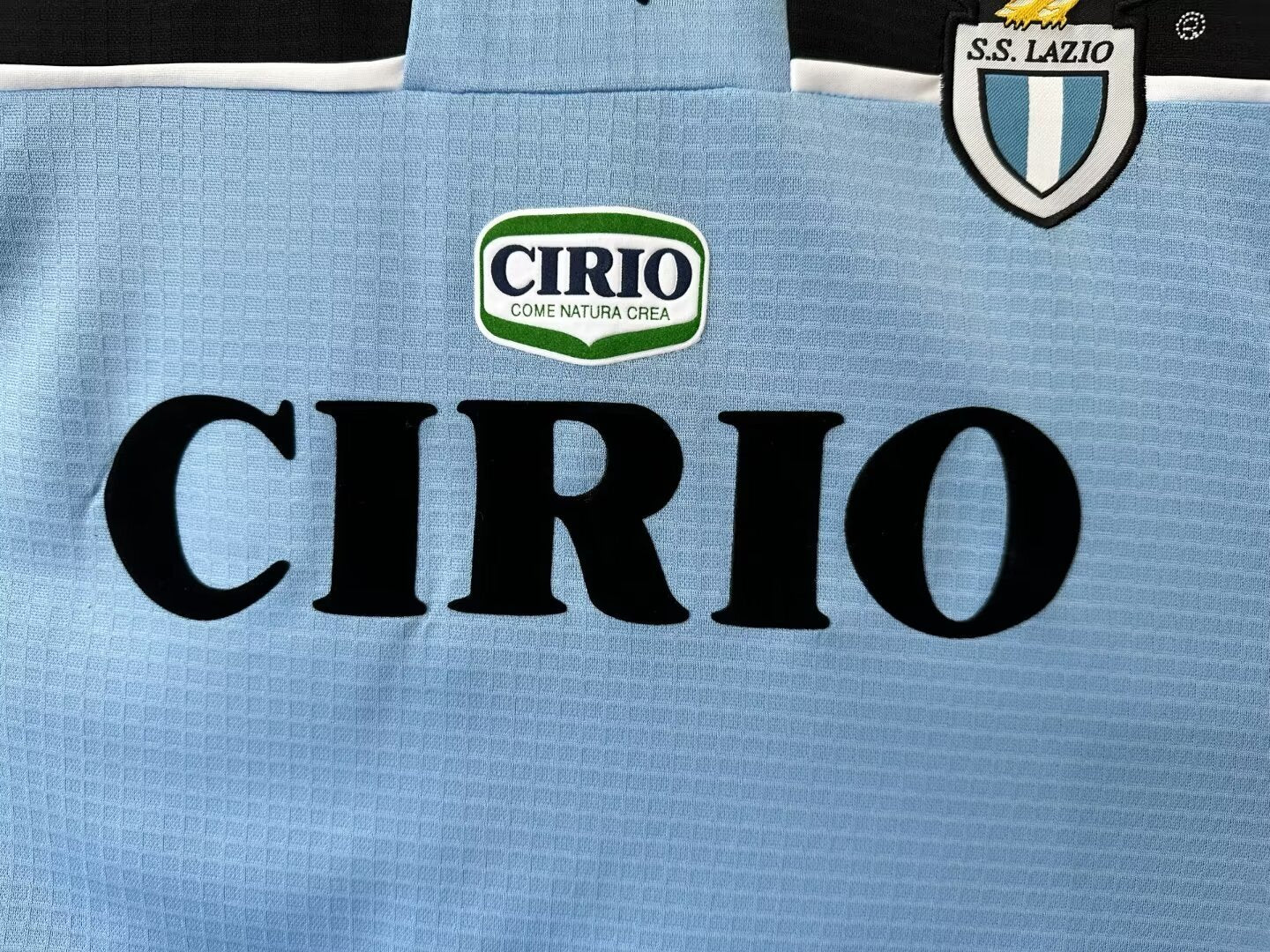 Camiseta retro de hombre del equipo Lazio - 1998/99