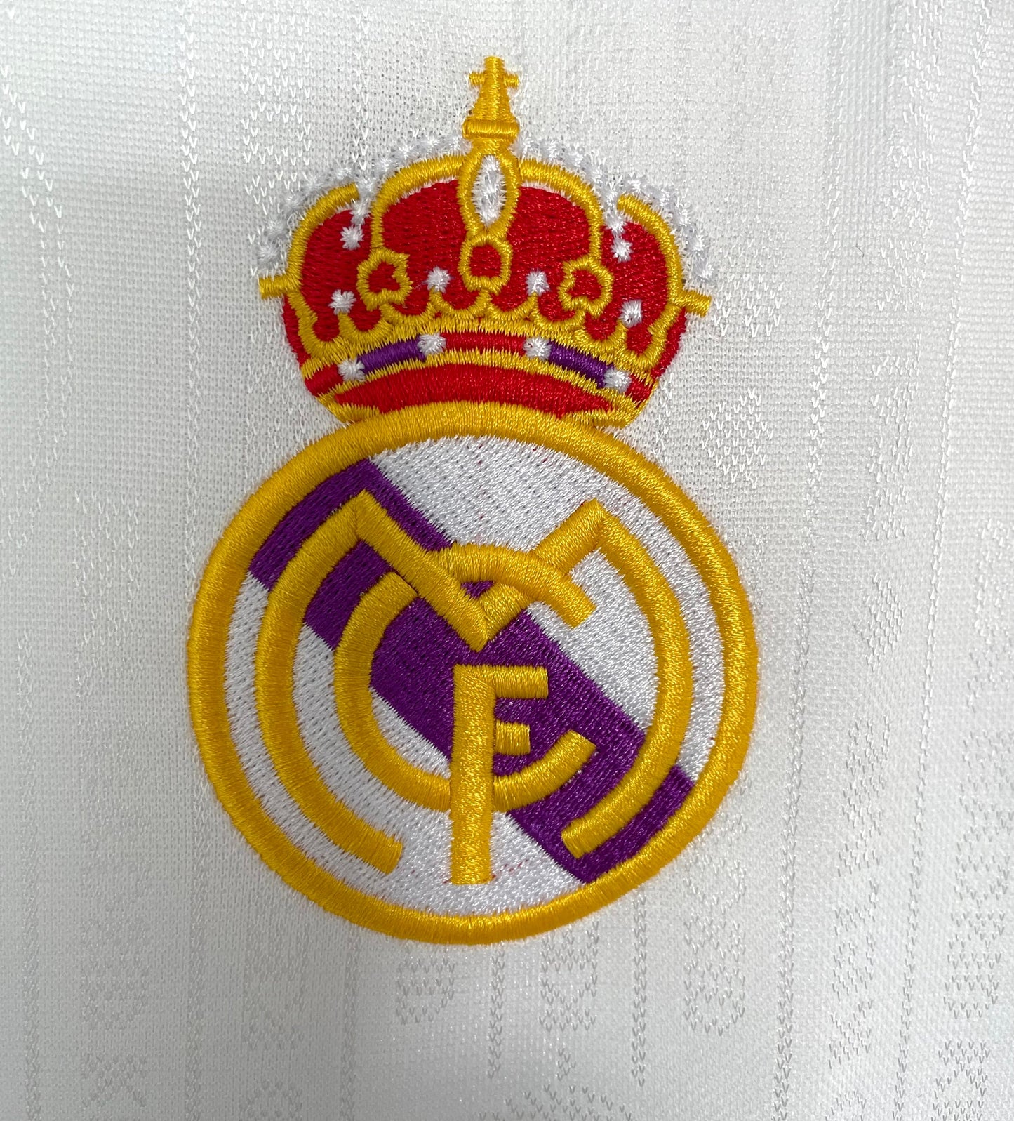 Camiseta retro de hombre del equipo Real Madrid - 1996/97