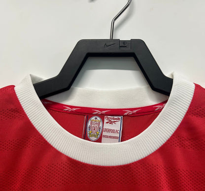 Maillot Rétro Homme Domicile Liverpool - 1998/1999