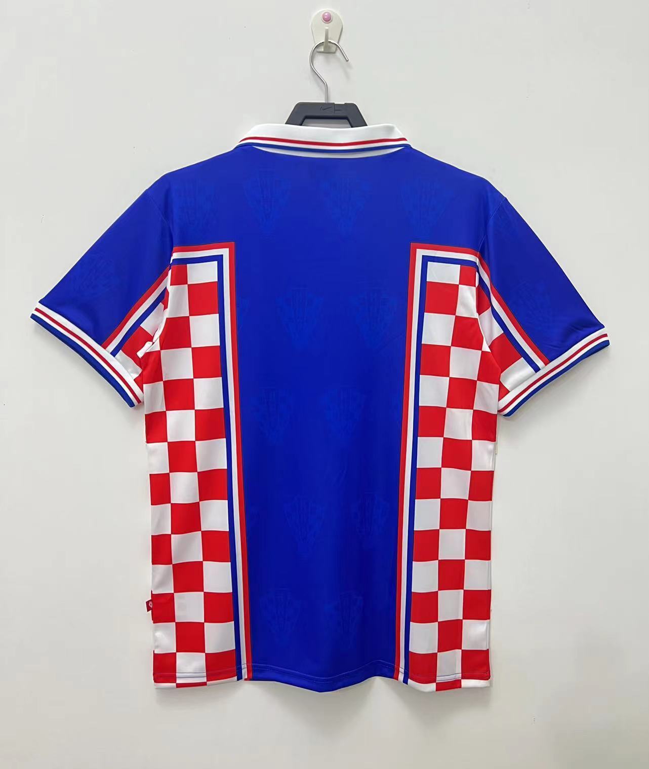Jersey retro de hombre Croacia - 1998