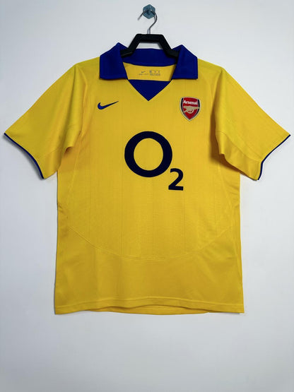 Camiseta Retro para Hombre del Arsenal (Visitante) - Temporada 2003/04