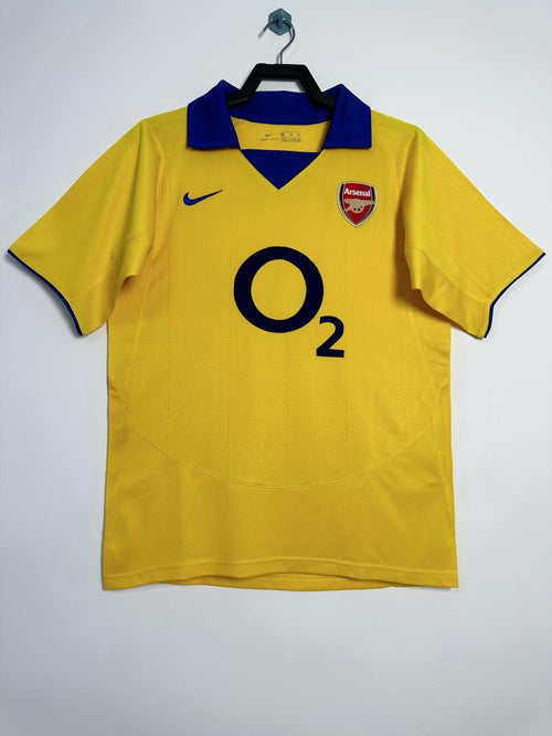 Camiseta Retro para Hombre del Arsenal (Visitante) - Temporada 2003/04