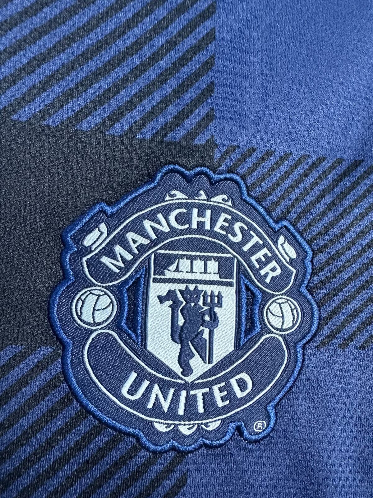 Maillot Rétro Homme Manches Longues Manchester United Extérieur - 2013/14