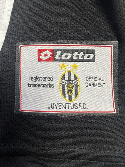 Maillot rétro manches longues domicile Juventus pour homme - 2002/03