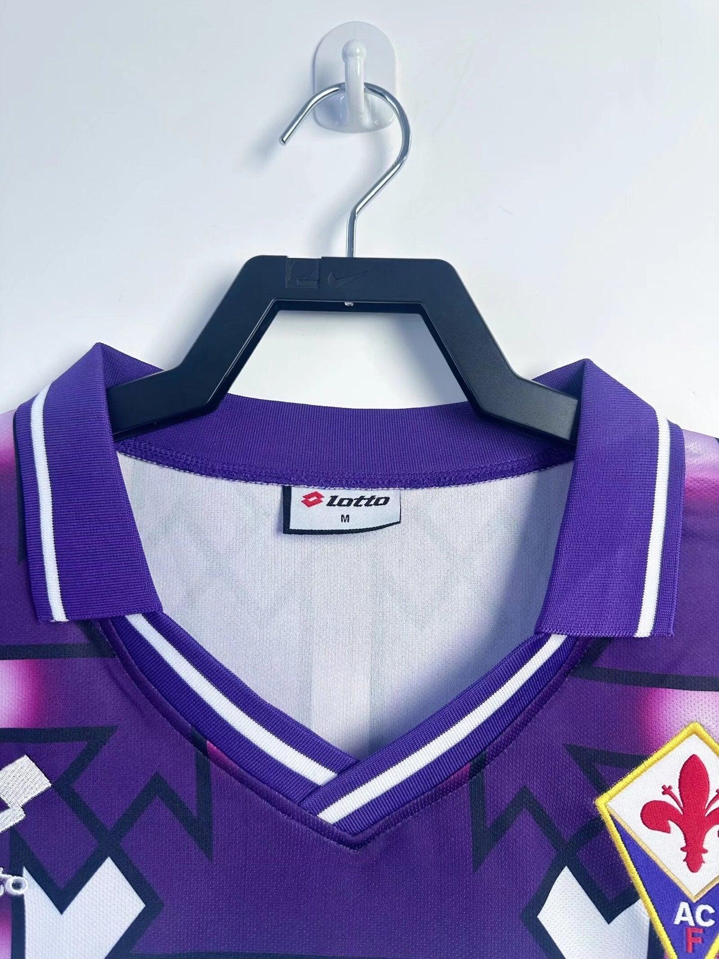Maillot rétro homme à manches longues Fiorentina extérieur - 1992/93