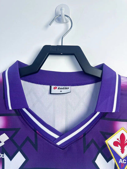 Maillot rétro homme à manches longues Fiorentina extérieur - 1992/93