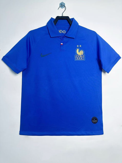 Camiseta retro de la selección nacional de Francia para hombre - 100 años