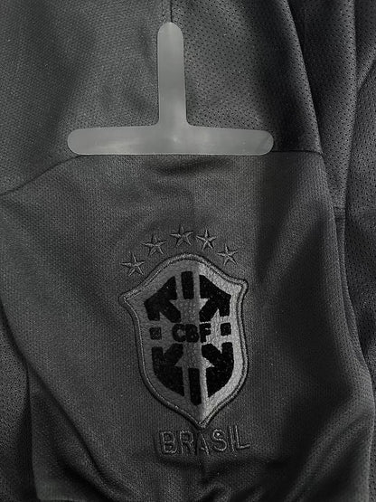 Maillot Homme Équipe Nationale du Brésil Rétro Noir 2013/2014