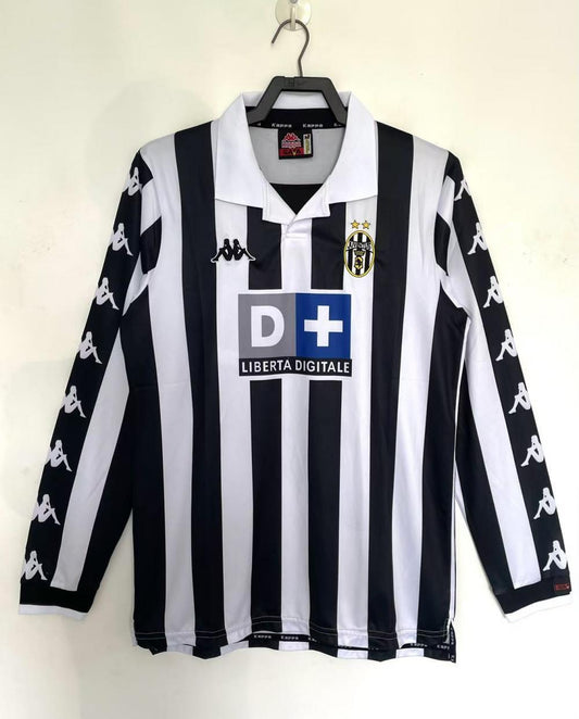 Maillot Rétro Homme Juventus Domicile Manches Longues - 1999/00