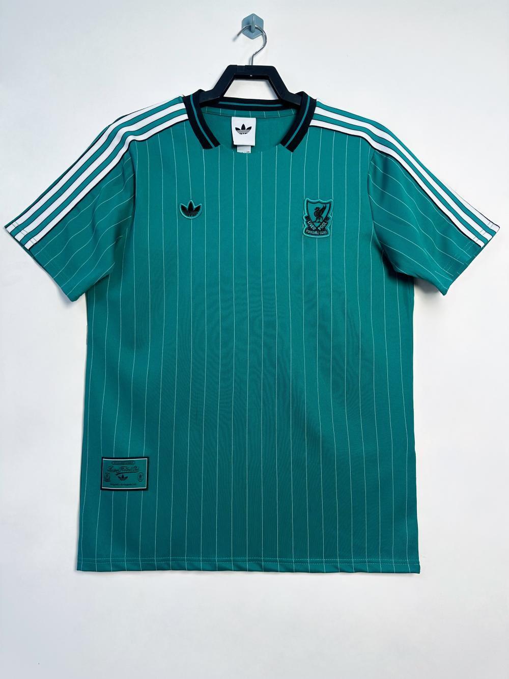 Maillot Rétro Homme Liverpool Vert - 2025/2026