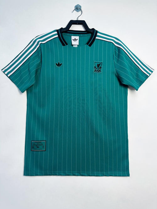 Maillot Rétro Homme Liverpool Vert - 2025/2026
