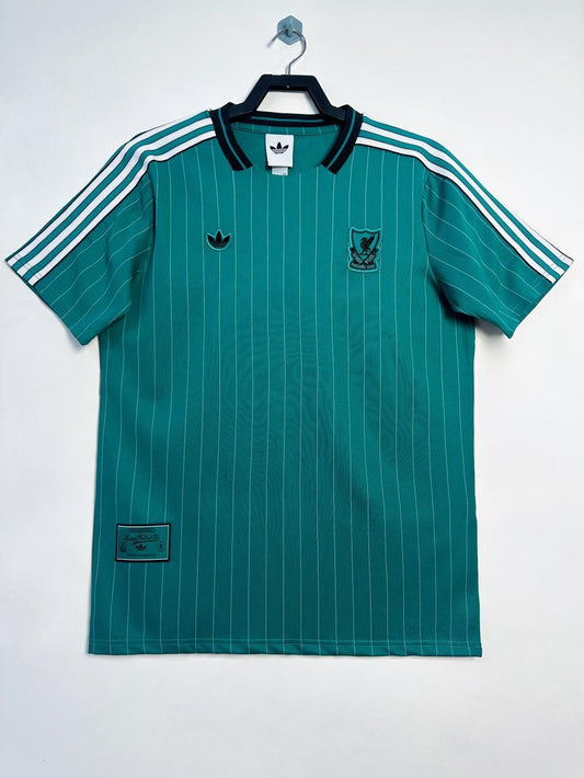 Camiseta de hombre retro Liverpool verde - 2025/2026