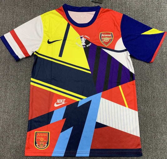 Camiseta Retro de Hombre Edición Conmemorativa del Equipo Arsenal - 2014