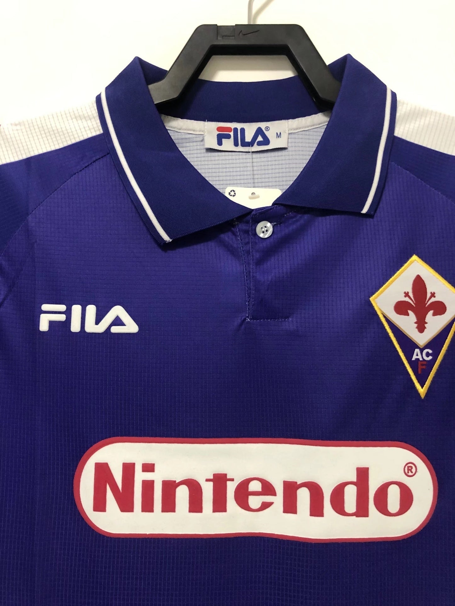 Camiseta Retro de Hombre del Equipo Local de la Fiorentina - 1998/99