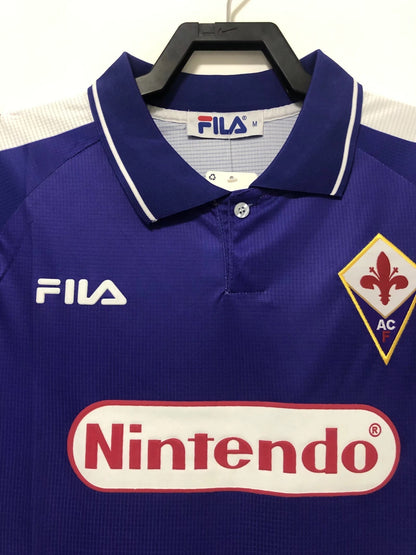 Camiseta Retro de Hombre del Equipo Local de la Fiorentina - 1998/99