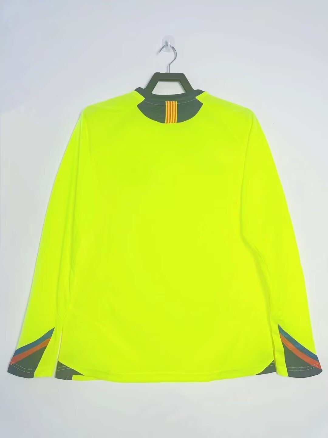 Maillot Rétro Homme Manches Longues Extérieur Barcelone - 2005/06