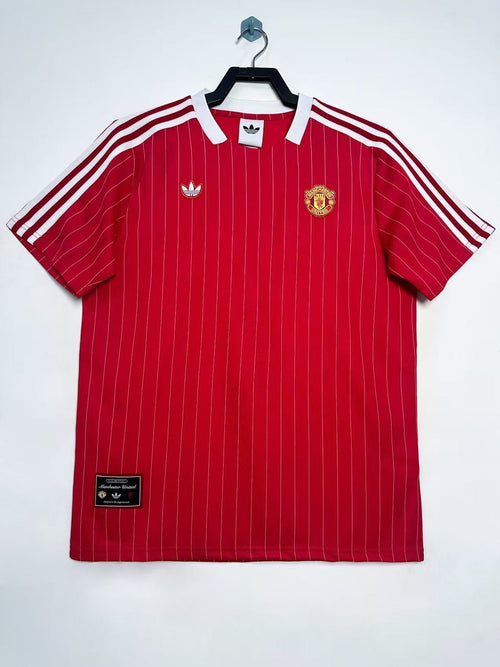 Man's Retro Jersey Manchester United Team Cultural Jersey Red - 2025/26