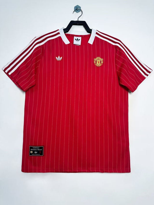 Camiseta Retro Masculina Manchester United Cultural Roja - 2025/26