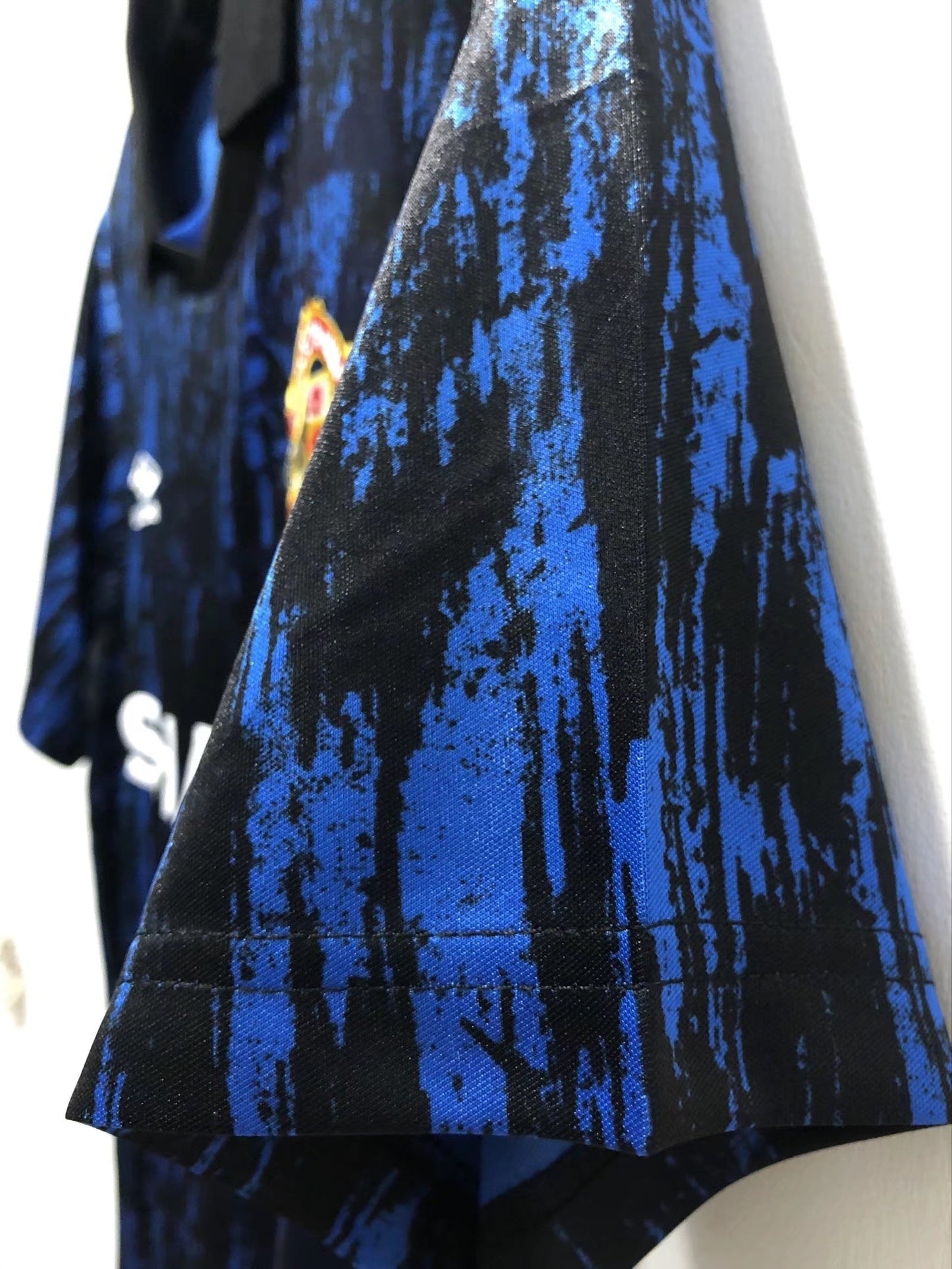 Maillot Rétro Homme Manchester United Noir - 1993