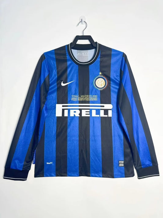 Camiseta de manga larga retro del Inter de Milán para hombre - 2010