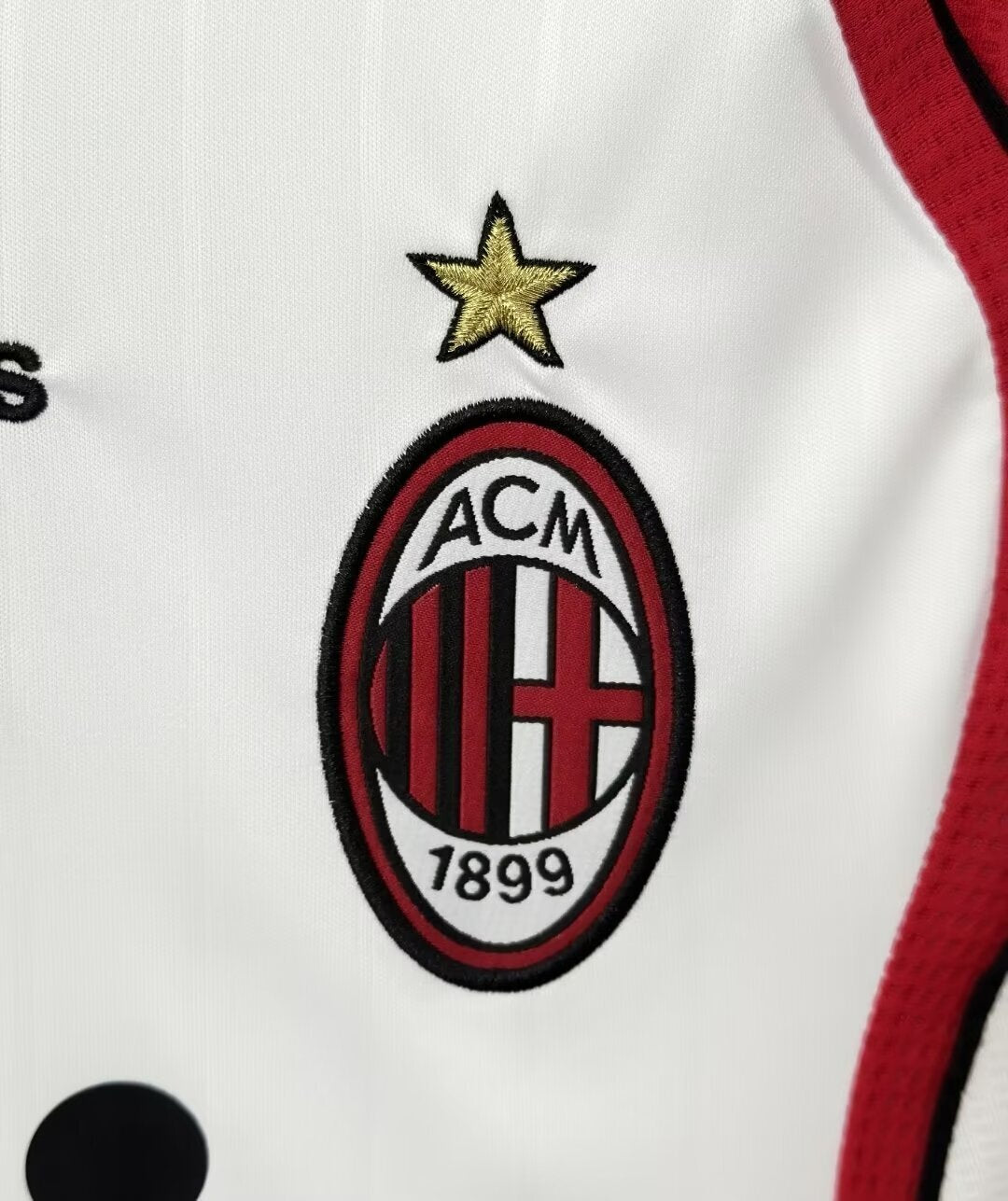 Camiseta Retro de Hombre de Manga Larga del Equipo Milan - 2006/07