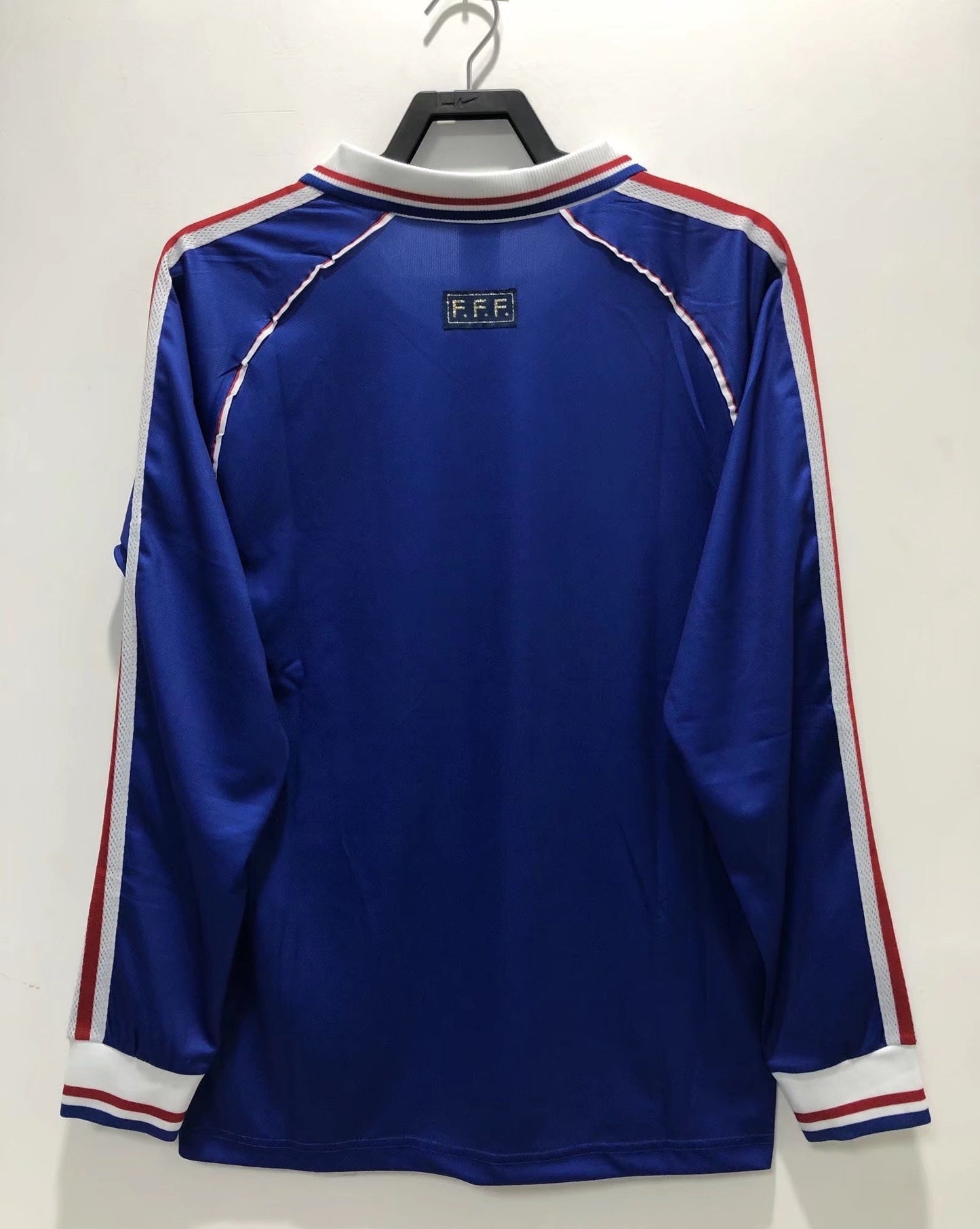 Camiseta Retro Hombre Manga Larga Selección Nacional de Francia Local - 1998