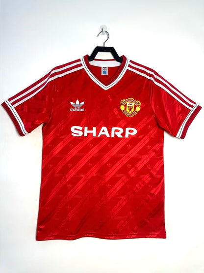 Camiseta Retro de Hombre Manchester United (Equipo Local) - 1986/88