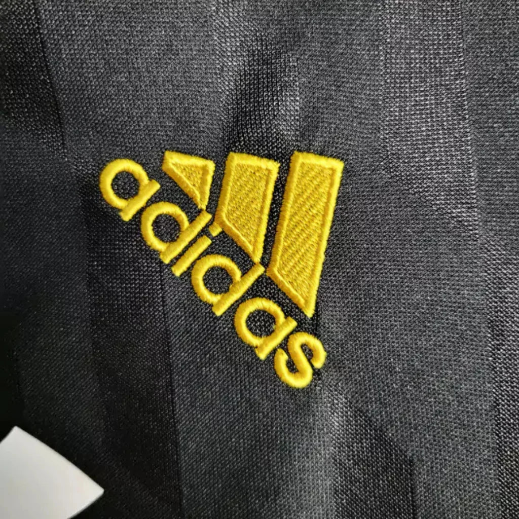 Retro Long Sleeve Real Madrid Adidas Black - 2012