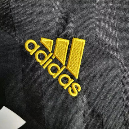 Retro Long Sleeve Real Madrid Adidas Black - 2012