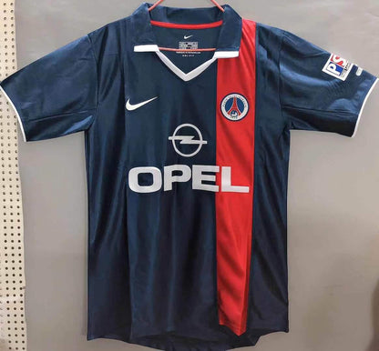 Man's Retro Jersey PSG Team Home - 2001/02