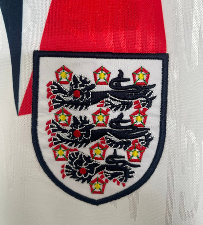 Maillot Rétro Homme Équipe Nationale d'Angleterre Domicile - 1992