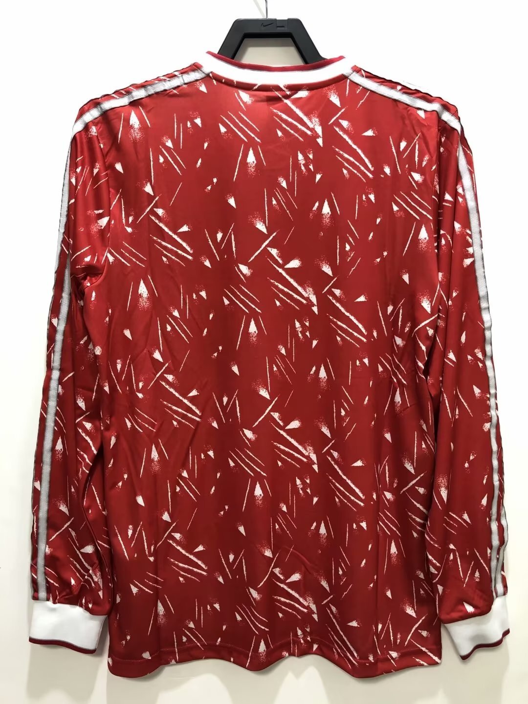 Maillot rétro homme à manches longues de l'équipe de Liverpool - 1989/91