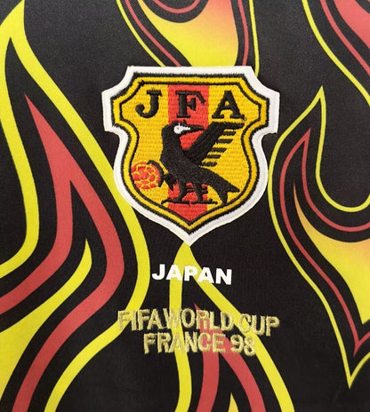 Camiseta retro de manga larga de la selección nacional de Japón - 1998
