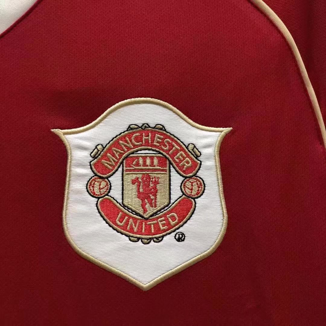 Homme Retro Manches Longues Manchester United - 2006/07