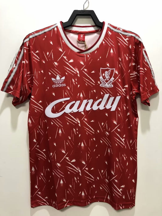 Camiseta Retro de Hombre del Liverpool - 1989/91