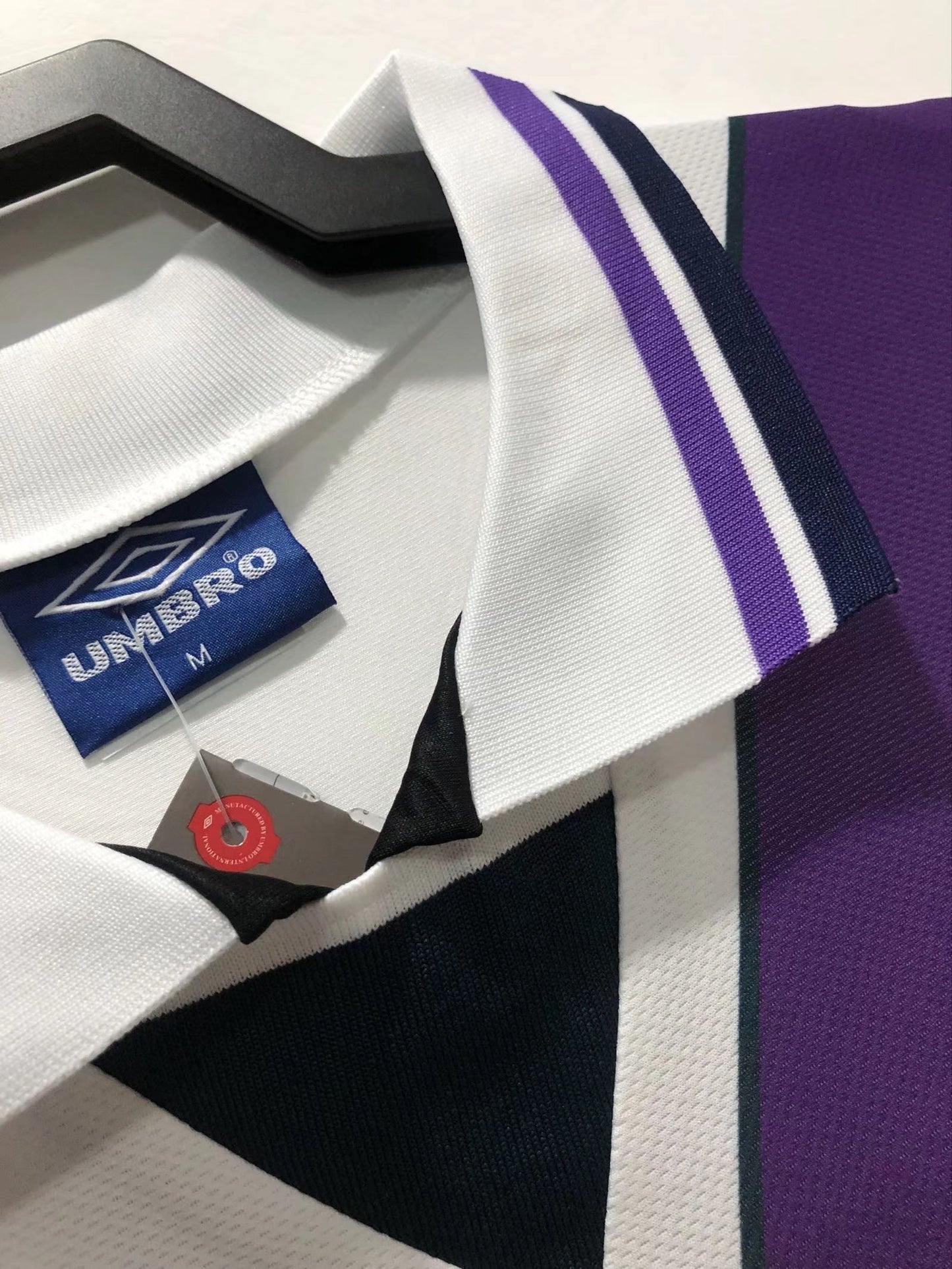 Camiseta retro de la segunda equipación de la Selección Nacional de Escocia para hombre - 1994/96