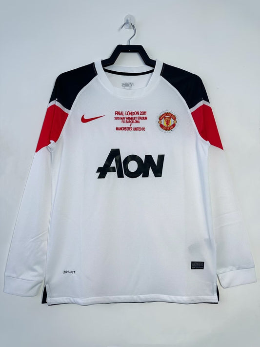 Retro Long Sleeve Manchester United Away  - 2010/11