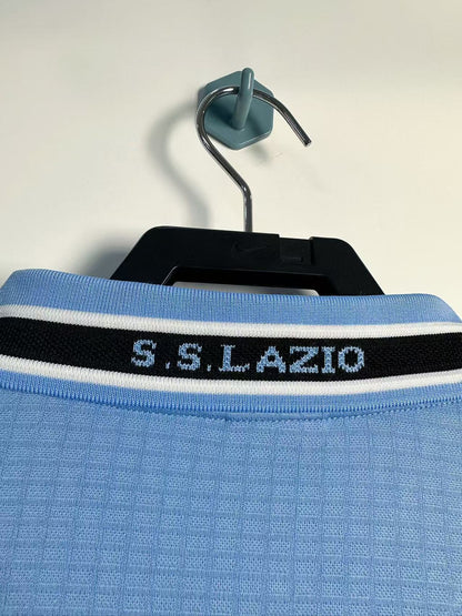 Camiseta retro de manga larga de local de la Lazio para hombre - 1998/99
