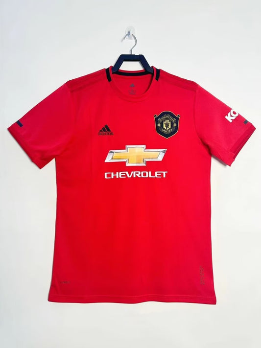Camiseta retro de hombre del Manchester United, equipo local - 2019/2020