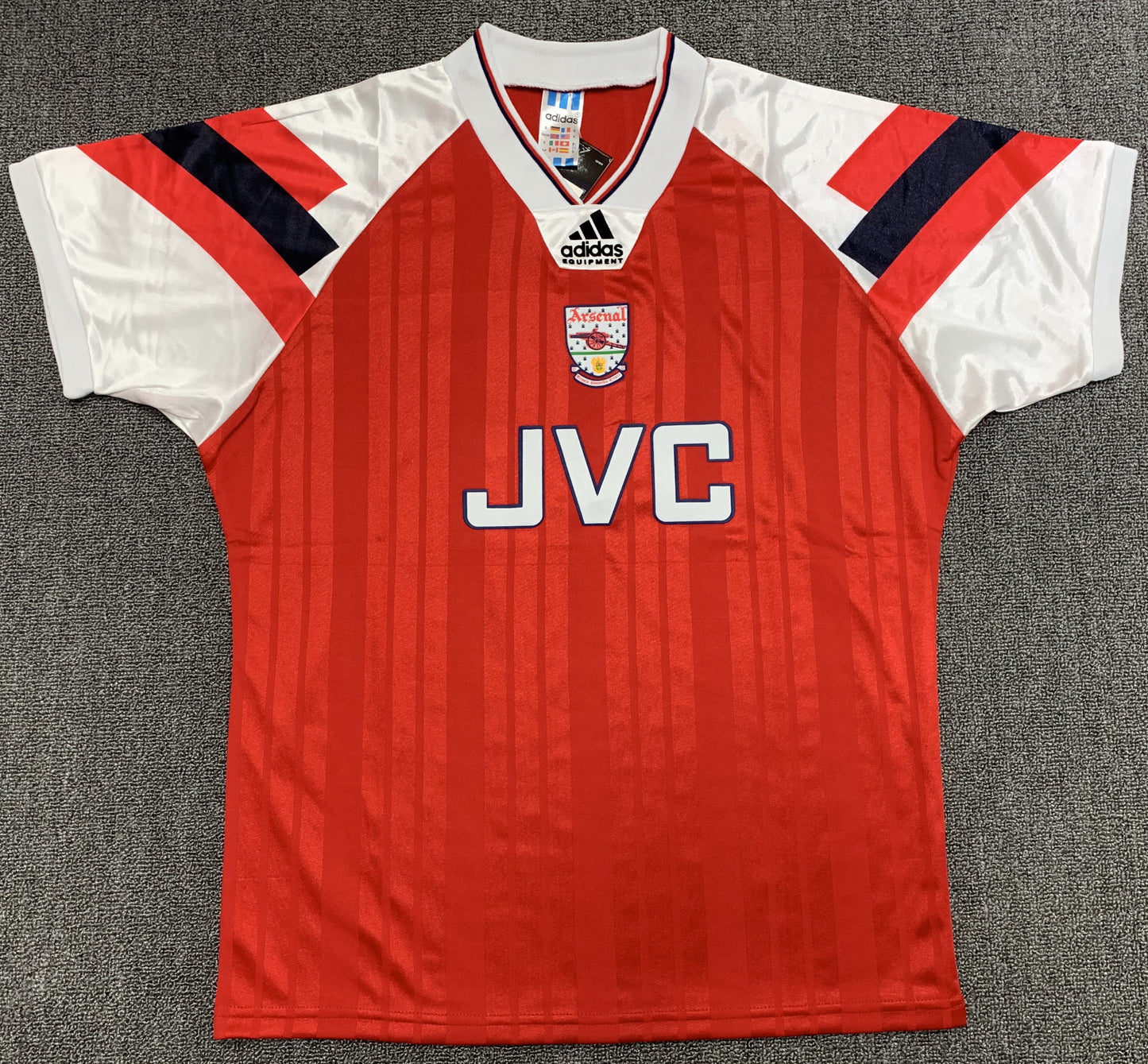 Maillot Rétro Homme Arsenal Domicile - 1992/94