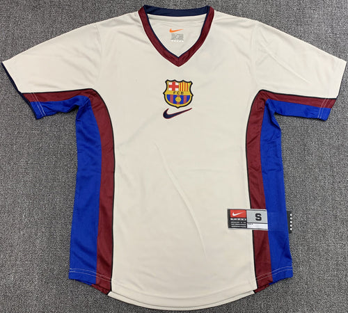 Maillot Rétro Homme Extérieur Barcelone - 1998/99