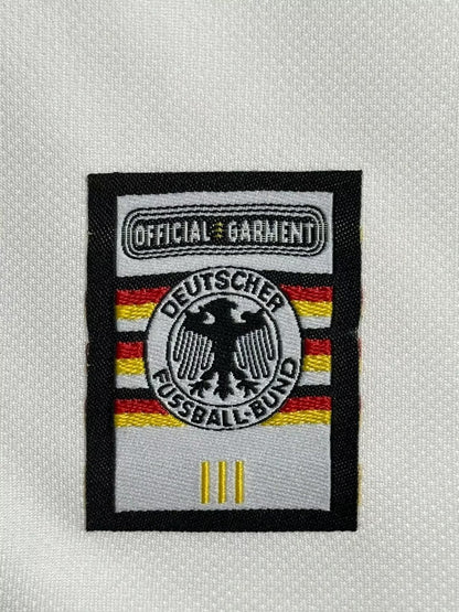 Maillot Rétro Homme Équipe Nationale d'Allemagne Blanc - 1998
