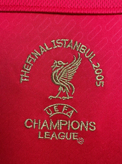 Maillot Rétro Homme Manches Longues Domicile Liverpool - 2004/2005